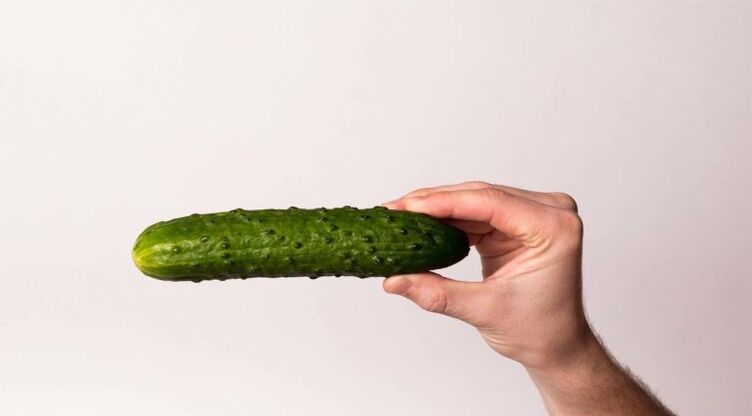 краставица символизира пенис, увеличен със сода